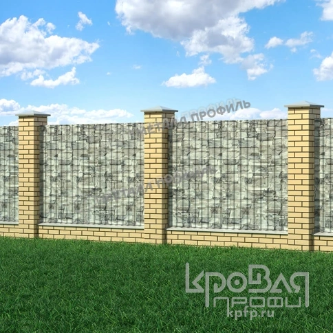 Профилированный лист МП-20х1100-A (ECOSTEEL-01-БелыйКамень-0,5) фото 3