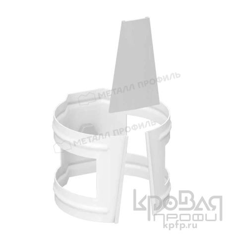 Держатель трубы D90 (на кирпич) GS (ВПЭД-03-9010-0.6) фото 2