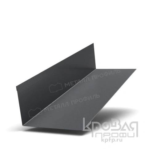 Планка примыкания верхняя 250х147х2000 (PureTech_Mat-20-7024-0.5) фото 1