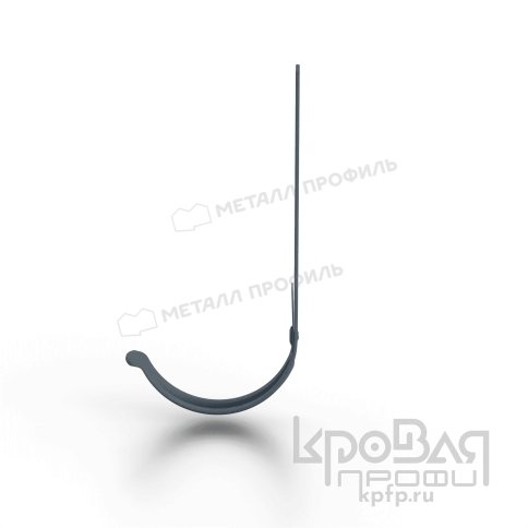 Держатель желоба МЕТАЛЛ ПРОФИЛЬ Foramina Freeze D125х280 Grey фото 3