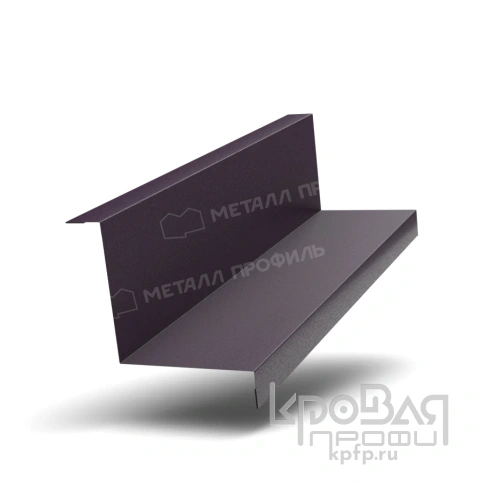 Планка угла внутреннего FASTCLICK 75х75х3000 (VALORI-20-Violet-0.5) фото 1