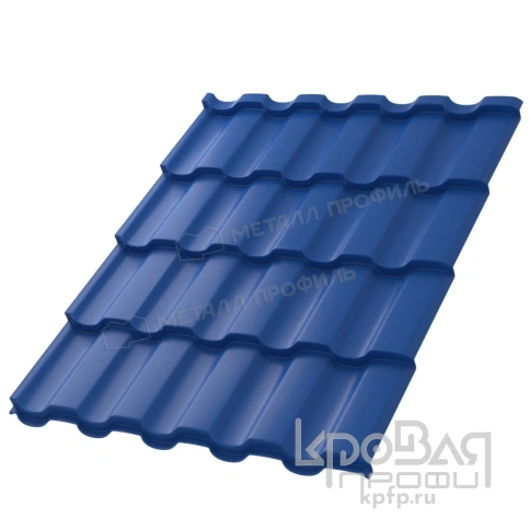 Металлочерепица МП Монтекристо-S NormanMP (ПЭ-01-5005-0.5) фото 2