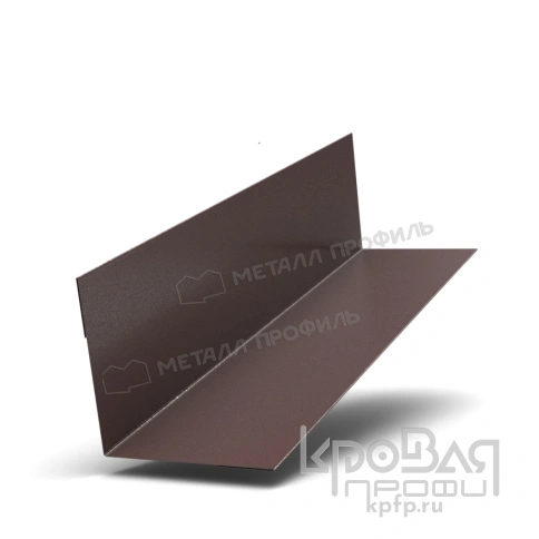 Планка угла внутреннего 75х75х3000 (VikingMP E-20-8019-0.5) фото 1