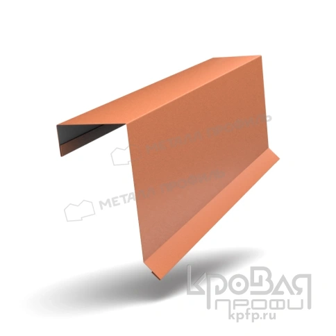 Планка торцевая кровельная FASTCLICK 65х130х2000 (VikingMP E-20-8004-0.5) фото 1
