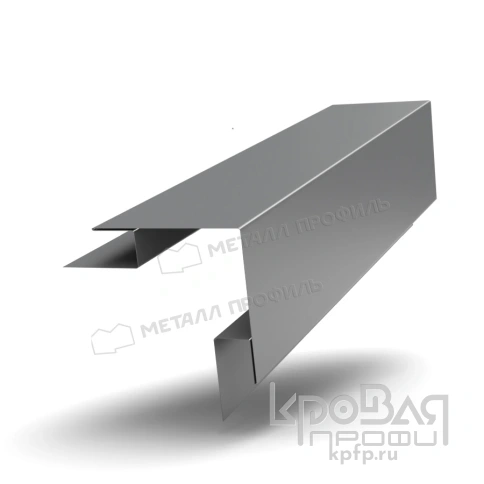 Планка угла наружного сложного 75х75х3000 NormanMP (ПЭ-01-7004-0.5) фото 1