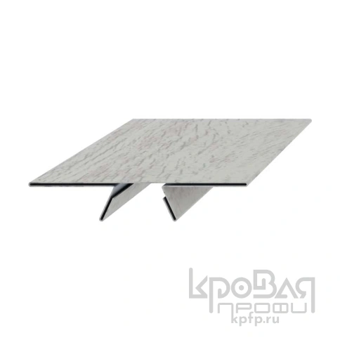 Планка угла внутреннего сборная верхняя Woodstock 58х23х3000 (ECOSTEEL_MA-01-Беленый Дуб-0.5) фото 1