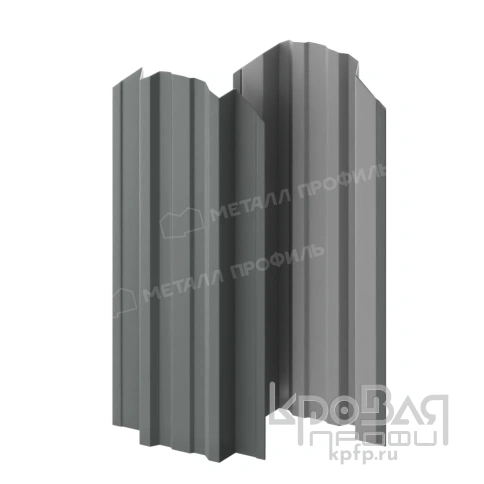 Штакетник металлический МП TRAPEZE-O 16,5х118 (ПЭ-01-7005-0.45) фото 2