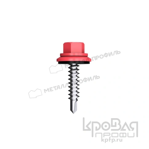 Саморез 4,8х35 ROOFRetail RAL3011 (коричнево-красный) фото 1