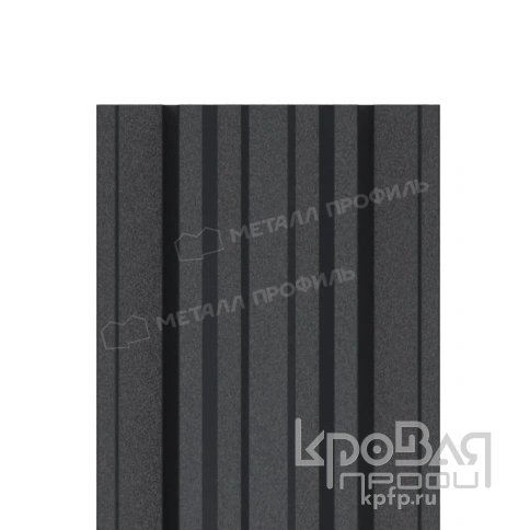 Штакетник металлический МП TRAPEZE-T 16,5х118 (VikingMP E-20-7024-0.5) фото 1