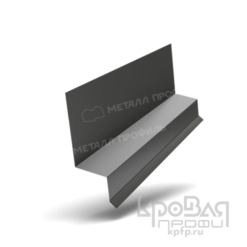 Планка отлива верхнего FASTCLICK 35х25х3000 (PURETAN-20-RR23-0.5) фото 1