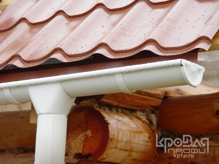 Водосточные желоба GS Lite в белом цвете снова в наличии!